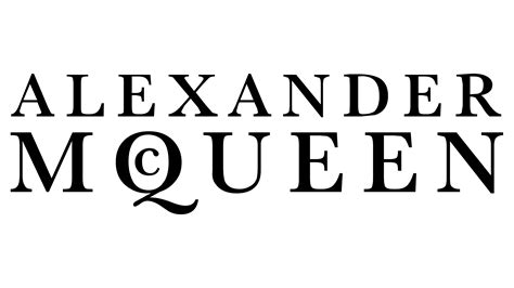 alexander mcqueen designer logo.